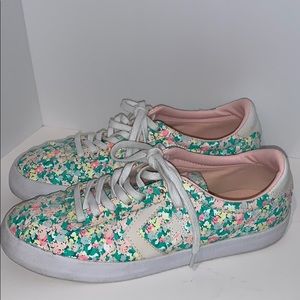 Converse Breakpoint Floral Low Top Sneaker Womens